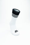 Walsh Crew Sports Socks - Black/White