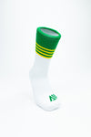 Walsh Crew Sports Socks - Green/Yellow/White